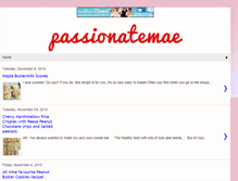 Tablet Screenshot of passionatemae.com